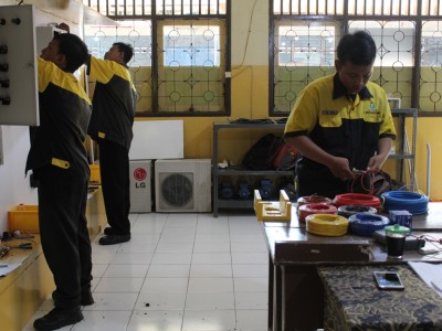 Penggunaan Bahan Instalasi